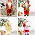thumbnail image 4 of De Papá Noel, Figura De Papá Noel De Escritorio, Muñeco De Papá Noel Realista, Adorno Para El Hogar Para El Hogar Y La Oficina Monstrate HA039726-02, 4 of 6