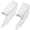 White, variant on Rhinestone Fringe Gloves,Latin Dance Arm Sleeves,Tango Salsa Performance Accessory, Sparkly Tassel Hand Covers