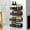 Black#1234🎀, variant on Violete Magnetic Spice Rack Organizer Black | Refrigerator Storage Shelf 10.6x3.7x2in | Steel Kitchen Countertop Space Saver
