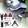 thumbnail image 2 of Adaptador oscilante,Amoladora cambiada a tesoro, Adaptador de Herramienta Oscilante Oscilante,Agujeros de molienda de metal Herramientas de ,Adaptador de cincel de Baoblaze  Adaptador oscilante, 2 of 4