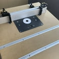 thumbnail image 4 of yingyy T Track Slot Aluminium Alloy Woodworking Slot DIY Tools Waterproof Miter Tracks Fixture Slots for Router Table 0.3M Silver 0.4M, 4 of 6