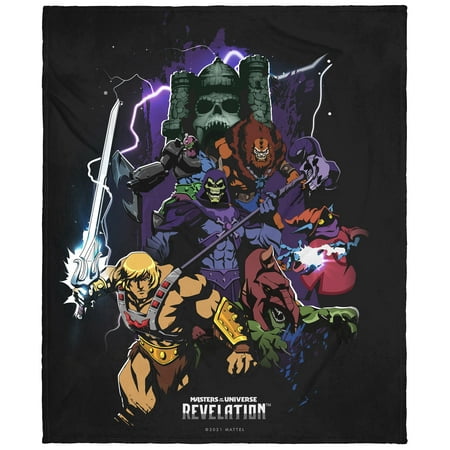 He-Man Masters of the Universe Revelation Poster Super Soft And Cuddly Plush Fleece Throw Blanket