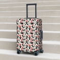 thumbnail image 2 of Lsque Christmas Cat Printed Luggage Cover, Travel Luggage Protector,Scratch and Dirt Resistant, Fits 18-32 Inch Luggage - Small, 2 of 9