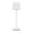 White(Square), variant on Pleated Style Table Lamp, Rechargeable Cordless Touch Lamp, Dimmable Night Light for Couple Dinner/Restaurant/Outdoor Camping//Bedroom(Square,White)