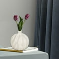 thumbnail image 6 of kowaku Flower Vase Photo Prop Ornament Flower Pot for Entryway Anniversary Tabletop 15.5x16cm, 6 of 9