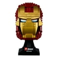 thumbnail image 2 of LEGO Avengers 76165 Iron Man Helmet Collectible Block Building Set (480 Pieces), 2 of 7