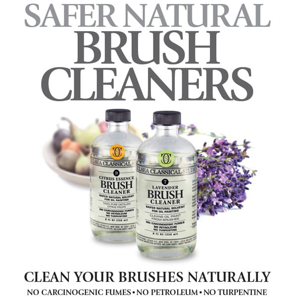 Citrus Essence Non-Toxic Brush Cleaner- Chelsea Classical Studio