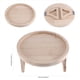 thumbnail image 1 of Mesa con Clip para Brazo de Sofá, Reposabrazos de Sofá de Madera Natural, Mesa con Clip, Organizador del Reposabrazos para Sofá, Redondo, 1 of 10
