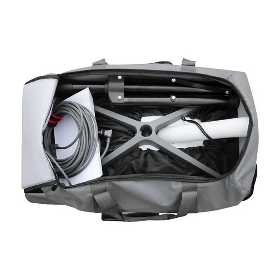 Starlink Gen 2 Carrying Bag for RV & Outdoor Use | Padded Waterproof Storage Case with Drawstring Dish Cover | Travel & Camping Transport Bag for Starlink Gen 2 System