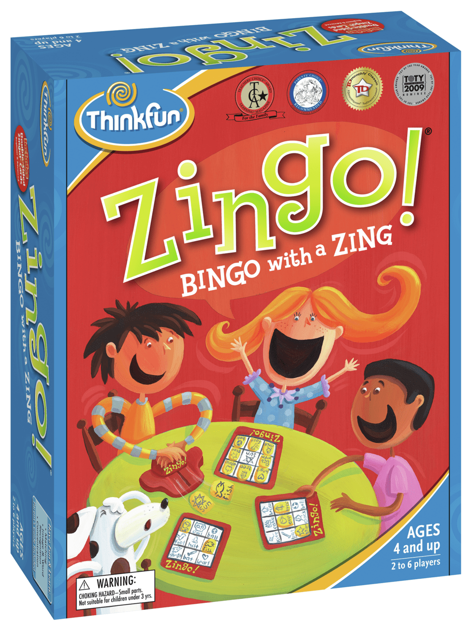 ThinkFun Zingo! Family Board Game