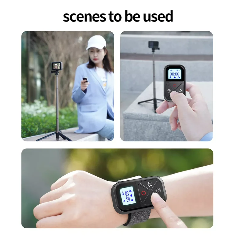 Telecomando Wireless Per GoPro Hero 12/11/10/9/8 E Max - Controllo Smart Da Remoto - Foto 11