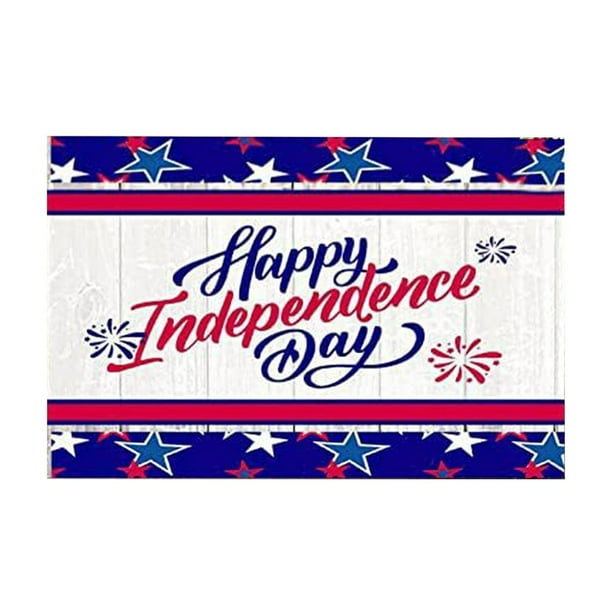 Fiudx Alfombras Para Salón Agregue Un Poco De orgullo Americano A Su Espacio Vital Con Nuestra Impresionante Alfombra Con Bandera De Terciopelo De Cristal: Unas Vacaciones Imprescindibles Ofertas Y L