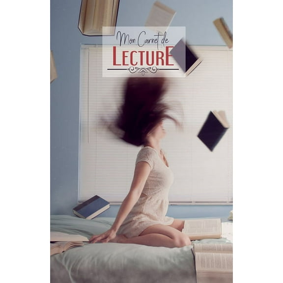 Carnet de lecture: Suivi livresque - 100 fiches de lecture pour vos livres - pluie de livre (Paperback)