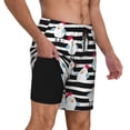 thumbnail image 2 of Fuzoiu Cute Chicken Print Men's Swim Shorts,Quick-Dry Double-Layer Swim Trunks,Board Trunks,Beach Shorts Swimwear Bathing Suits-X-Large, 2 of 6
