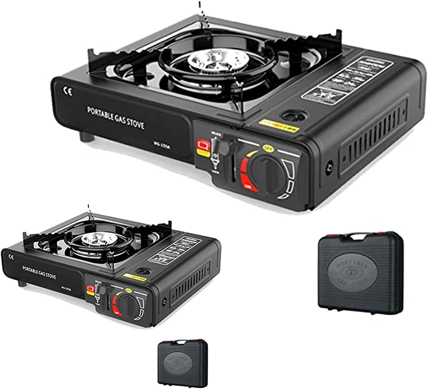 2 Packs Camping Accessories Portable Gas Grill RFAIKA Functional