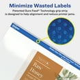 thumbnail image 5 of Avery Matte Clear Rectangle Labels, 2-1/2" x 4", 30 Total, 5 of 10
