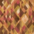 thumbnail image 1 of Ahgly Company Machine Washable Indoor Square Transitional Orange Area Rugs, 8' Square, 1 of 7