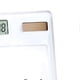 thumbnail image 4 of Calculatrice solaire, écran tactile LCD à 8 chiffres, portable, transparente, pour bureau, école, maison, blanc, 4 of 4