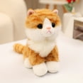 thumbnail image 5 of Black Cat Plush Doll-Realistic Stuffed Kitten Plush Toy Cute Soft Cat Surprise Pillow Birthday Gift, 5 of 7