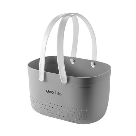 

Seaside Shell Picking Basket Shopping Basket Soft Portable Picnic Basket Wash Basket Clothes Storage Basket Bath Basket Bath Basket Beach Travel Handbag Camping & Hiking C