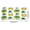 thumbnail image 3 of RyanK St Patricks Day Decorations Microfiber Beach Towel Super Lightweight Colorful Bath Towel Sandproof Beach Blanket Multi-Purpose Towel For Travel Swimming Pool 30x60 Inch, 3 of 6