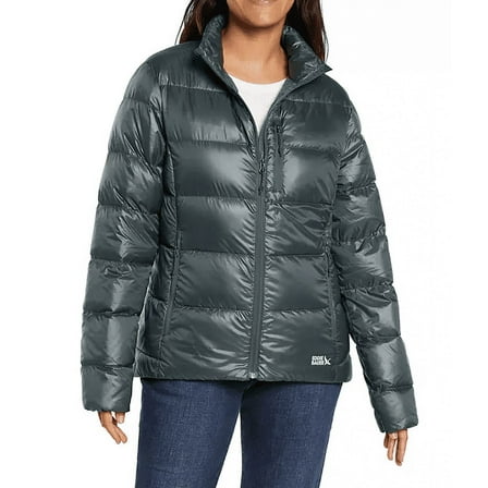 Eddie Bauer Women's Packable Puffer Jacket (Blue Emerald, XXL)