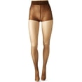 thumbnail image 3 of Hanes Perfect Nudes™ Sheer to Waist Run Resistant Light Tummy Control Hosiery Bronze/Nude 6 3/4X Women's, 3 of 4