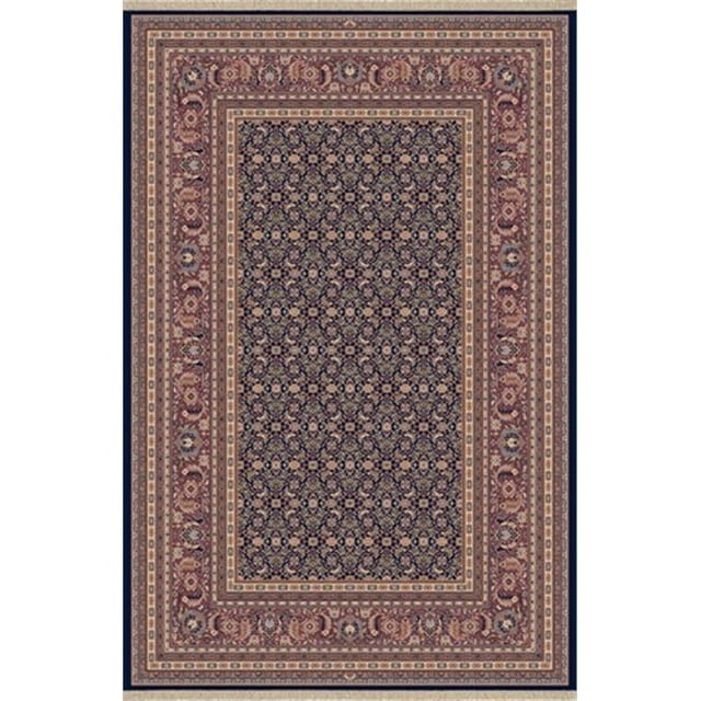 Dynamic Rugs BR6972240520 Brilliant 5 ft. 3 in. x 7 ft. 7 in. 72240-520 Rug - Navy
