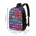 thumbnail image 4 of Bl-ox Fruit USB Backpack 17in Laptop Bags Bookbag Travel Daypack Backpacks Men Women, 4 of 9