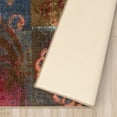 thumbnail image 4 of BNM Damask Color Block Indoor Area Rug, 8' x 10', Brown, 4 of 4