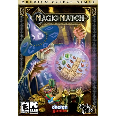 MAGIC MATCH PC CDRom - Journey to the Lands of the Arcane