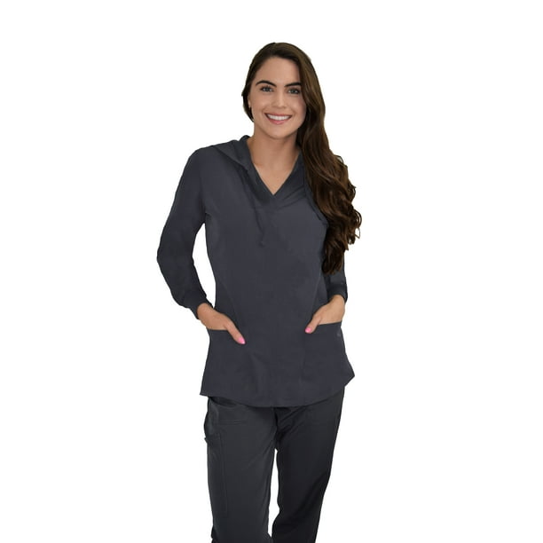 Women's Pullover Hoodie GT Performance Medical Uniform Scrub Jacket