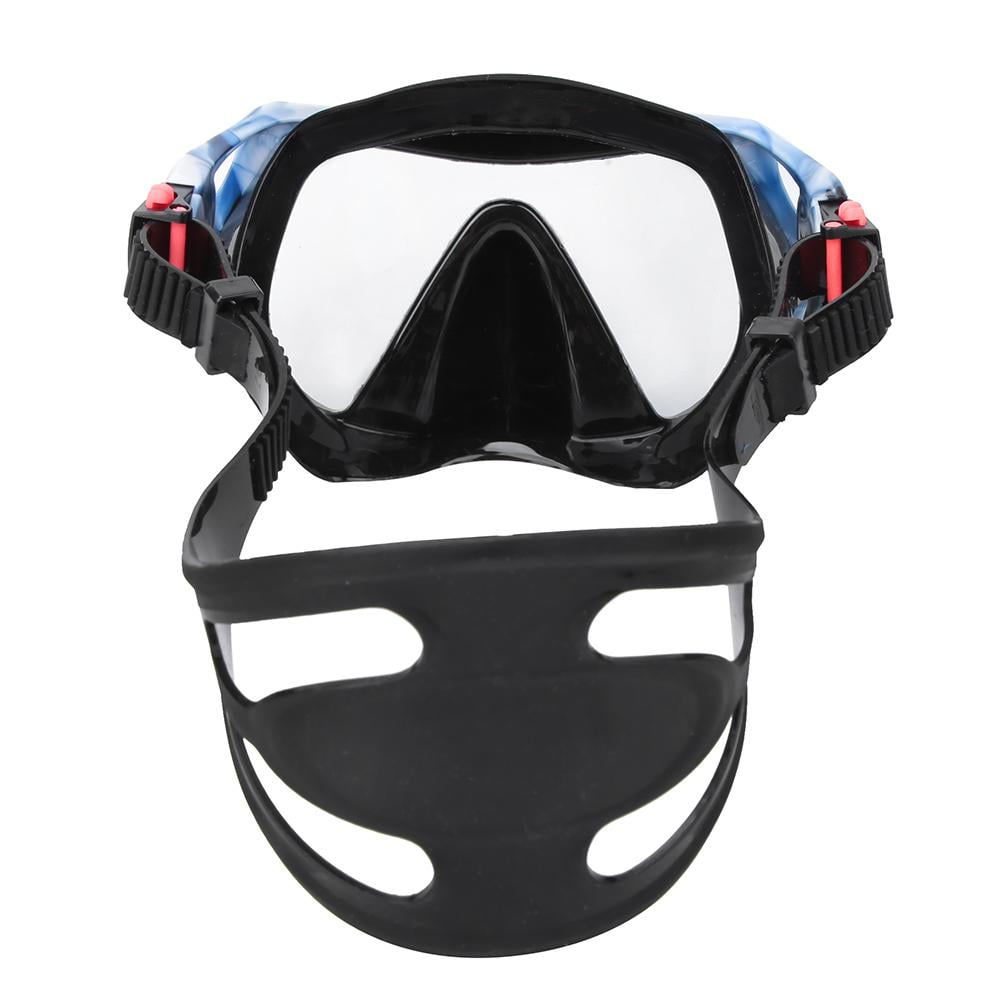 Peahefy Diving Mask,Adult Antifog Snorkeling Scuba Diving Mask Tempered Glasses Lens Swimming