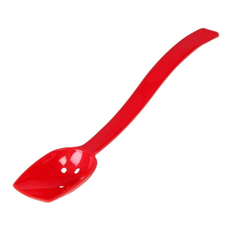 

10 Perforated Buffet Spoon Polycarbonate Red Pack of 6 2 packs
