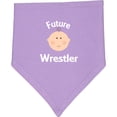 thumbnail image 2 of Inktastic Wrestling Future Wrestler Baby Bandana Bib, 2 of 4