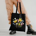thumbnail image 3 of Kit de bordado Nuberlic, bolsa de lona con estampado floral, 3 of 7