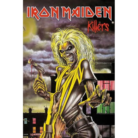 BUY ART FOR LESS Officially Licensed Iron Maiden Killers 24 x 36 Inch Art Poster - Decorative Print - Poster Paper - Ready to Frame