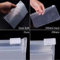 thumbnail image 3 of QA 12 PCS Binder Pockets A5 Size 6 Holes Loose Leaf Bags Binder Zipper Folders for 6-Ring Notebook, Waterproof EVA Pouch File Document Filing Bags, 3 of 7