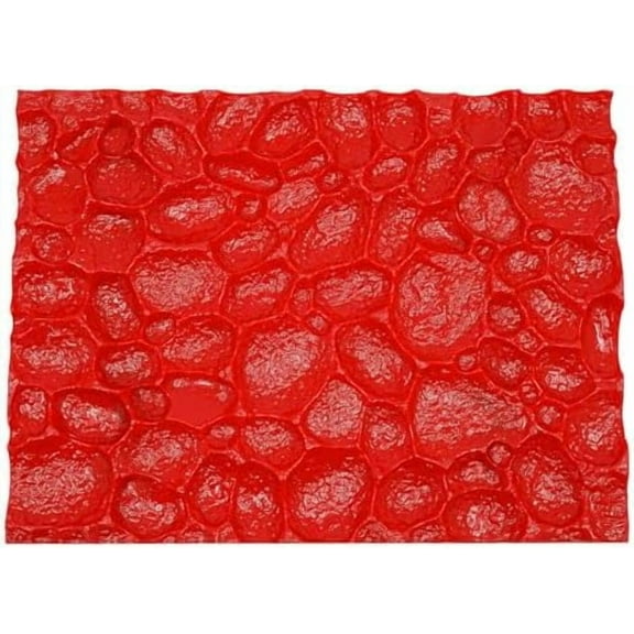Concrete Molds Concrete Stamps - Pebbles Texture, Polyurethane Concrete Texturing Skin, Realistic Pebbles Concrete Stamps Texture Mat, Concrete Mould Stamping Molds for Wall & Floo