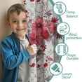thumbnail image 3 of Blackout Kids Curtains,Pioneer Flower Childrens Insulated Curtains Set Of 2,Bedroom Essentials,Toddler Room Decor 42x63in(106x160cm), 3 of 4