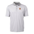 thumbnail image 2 of Men's-Cutter & Buck  Gray/White Syracuse Orange DryTec Virtue Eco Pique Recycled Polo, 2 of 3