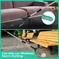 thumbnail image 4 of Reacher Grabber Tool Litter Picker Stick Handy Helping Hand Grabber for Disabled Foldable Litter Grabber with Non-Slip Jaws for Elderly Indoor Outdoor 43in, 4 of 8
