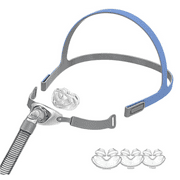 Adjustable Nasal Pillow Mask with 360 Rotating Elbow, Multi-Vent Design for CPAP Machine with Replacement Tube, Extra Nasal Pillows(3size)