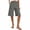 `Gray, variant on Hurxie Bermuda Shorts for Women Knee Length High Waisted Linen Elastic Waist Summer Dressy Casual Long Chino Shorts Gray,XL