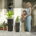 thumbnail image 3 of Outsunny Ensemble de 2 Grands Bacs à Plantes pour Plantes d'Extérieur, Pots à Fleurs d'Extérieur, 3 of 10