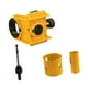 thumbnail image 3 of Kit de instalación de cerradura de puerta, 2 bujes ajustables, plantilla para cerradura de puerta, abridor de orificios para cerraduras Amarillo, 3 of 9