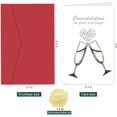 thumbnail image 2 of Wedding Card ZyvSyldrin for Bride and Groom w/ Envelope 14x21cm, 2 of 5