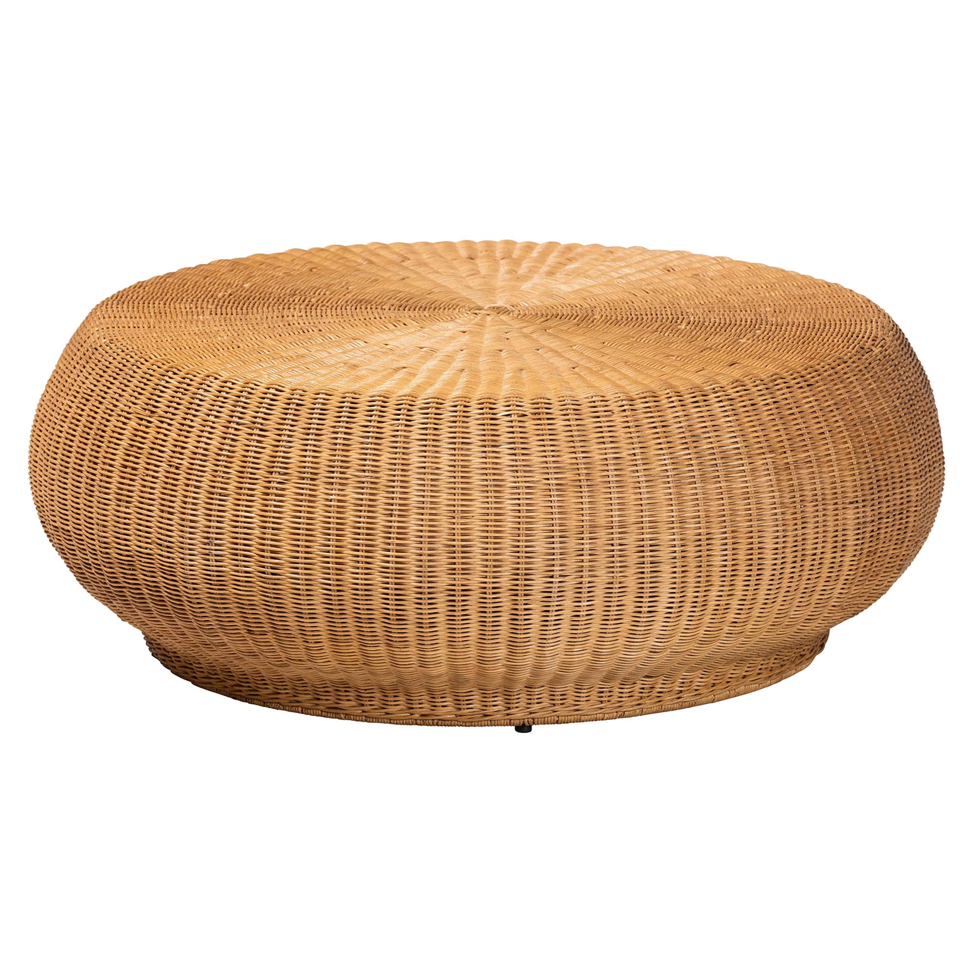 bali & pari Beatriz Boho Coffee Table, Light Honey