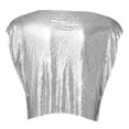 thumbnail image 2 of PEASKJP Summer Tank Tops for Women Plus Size Tank Tops for Women Boho Floral Loose Cami Spaghetti Strap Tunic Blouses (Silver,One Size), 2 of 4
