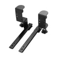 thumbnail image 3 of 2 piezas de bandejas deslizantes para teclado debajo del escritorio, deslizadores para cajones, herrajes de mesa de extensión completa de alta, 3 of 9